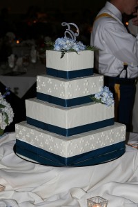 teal cake