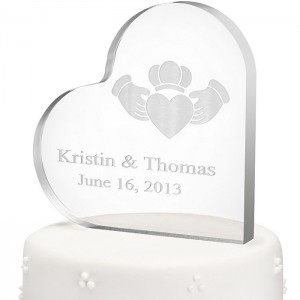 Personalized Acrylic Cake Topper