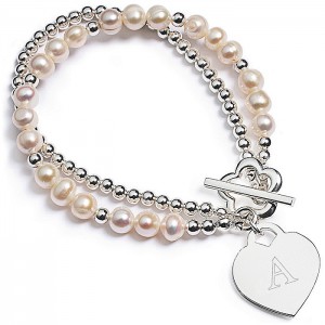 pearl strand bracelet