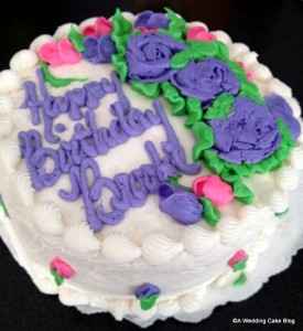 Spring Hill Bakery Birthday Cake
